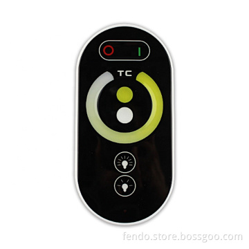 Wireless RF Remote Control for 12V/24V Dimmable LED Lights - Color Temperature Adjustable Controller